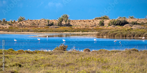 Las Salinas Ornithological Viewpoint, Wetland Ramsar Site, Cabo de Gata-Níjar Natural Park, UNESCO Biosphere Reserve, Almería, Andalucía, Spain, Europe