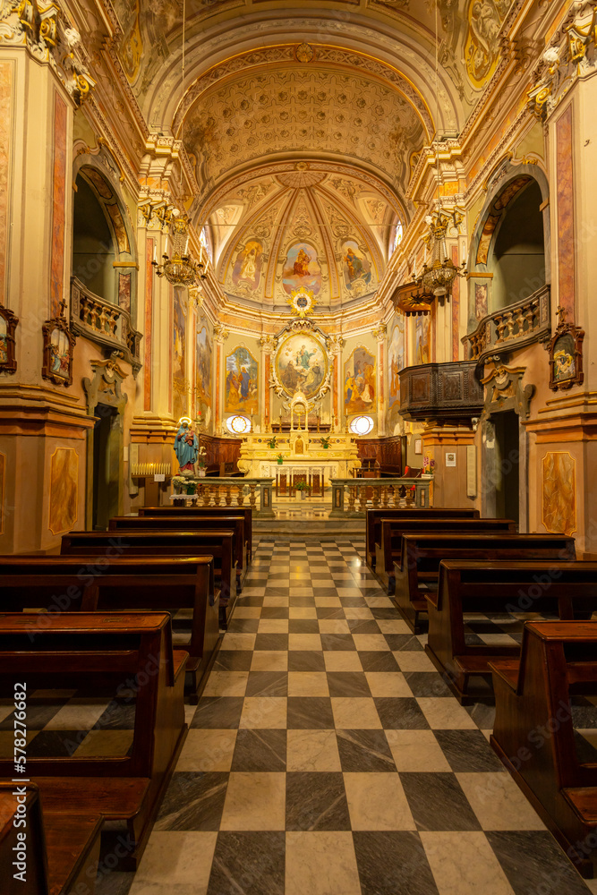 San Bernardino church, Canale, Piedmont, Italy