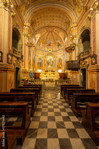 San Bernardino church  Canale  Piedmont  Italy