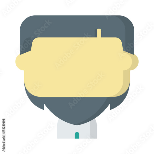 chin curtain chibi avatar icon