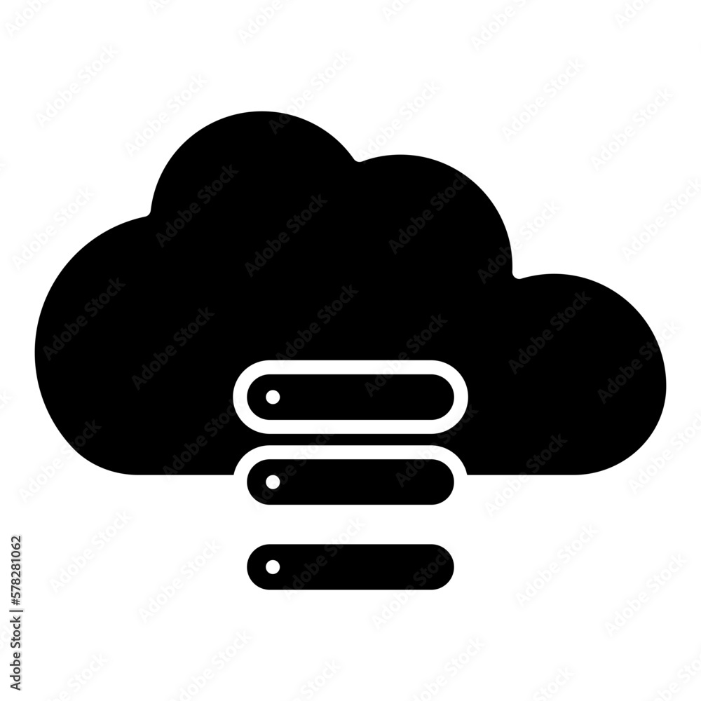 storage cloud computing icon storage cloud computing icon