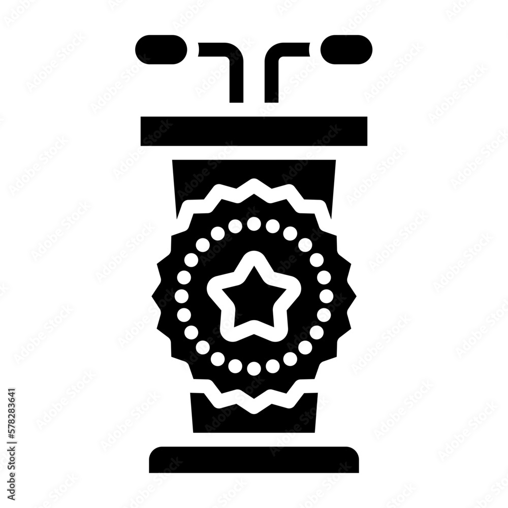 Vector Design Winner Podium Icon Style Vector Design Winner Podium Icon Style
