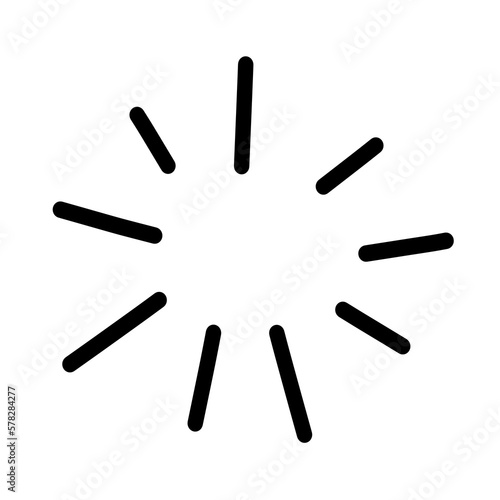 Doodle pop surprise line elements hand drawn.