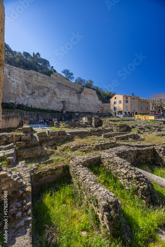 Roman Amphitheatre, Orange, UNESCO world heritage, Provence, France