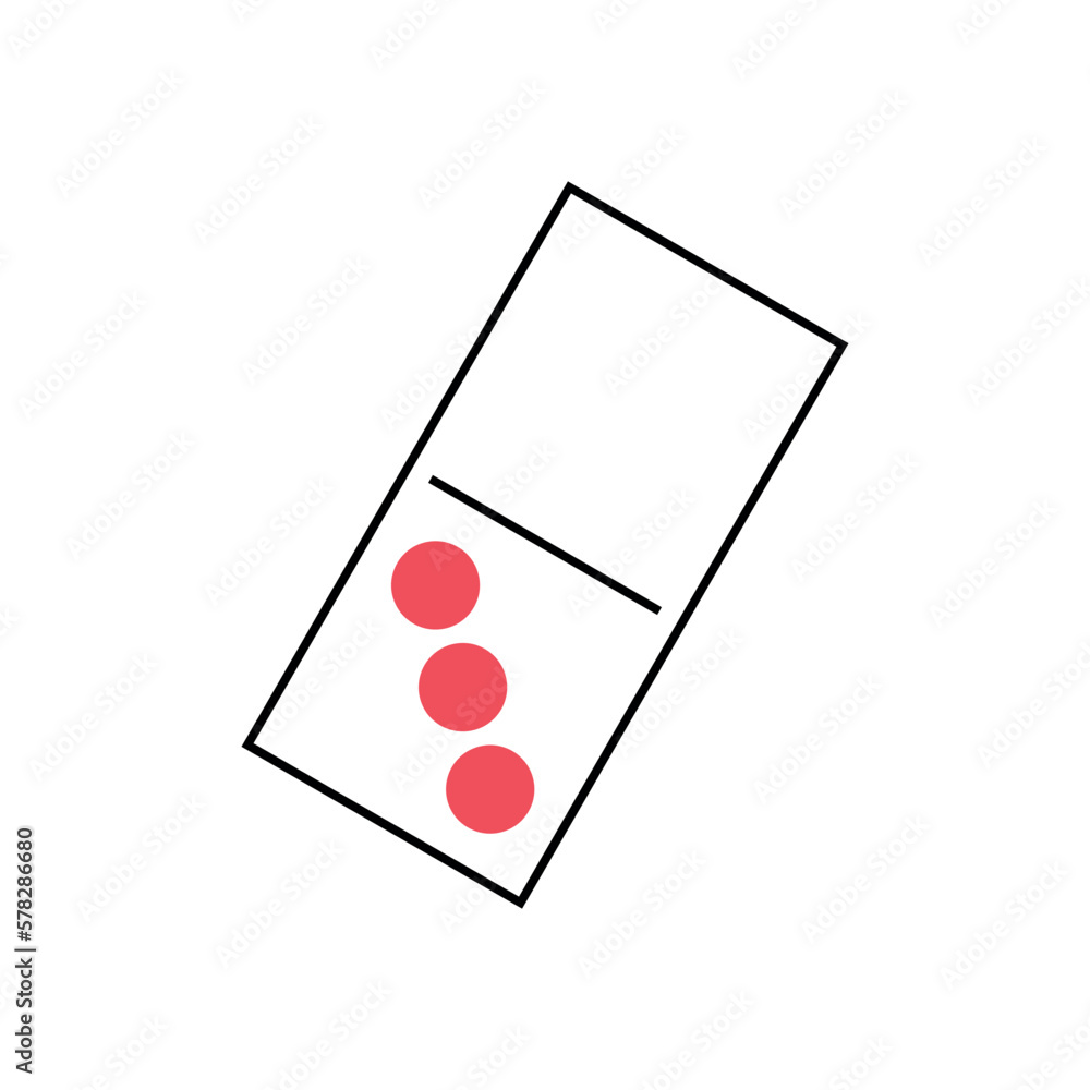 Domino Card Icon Vector Template
Domino Card Icon Vector Template