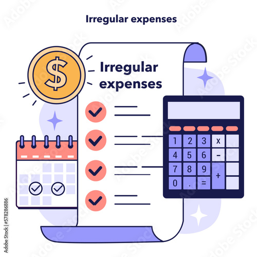 Family budgeting concept. Personal currency balance management