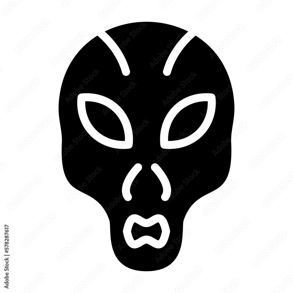 Vector Design Extraterrestrial Icon Style Vector Design Extraterrestrial Icon Style