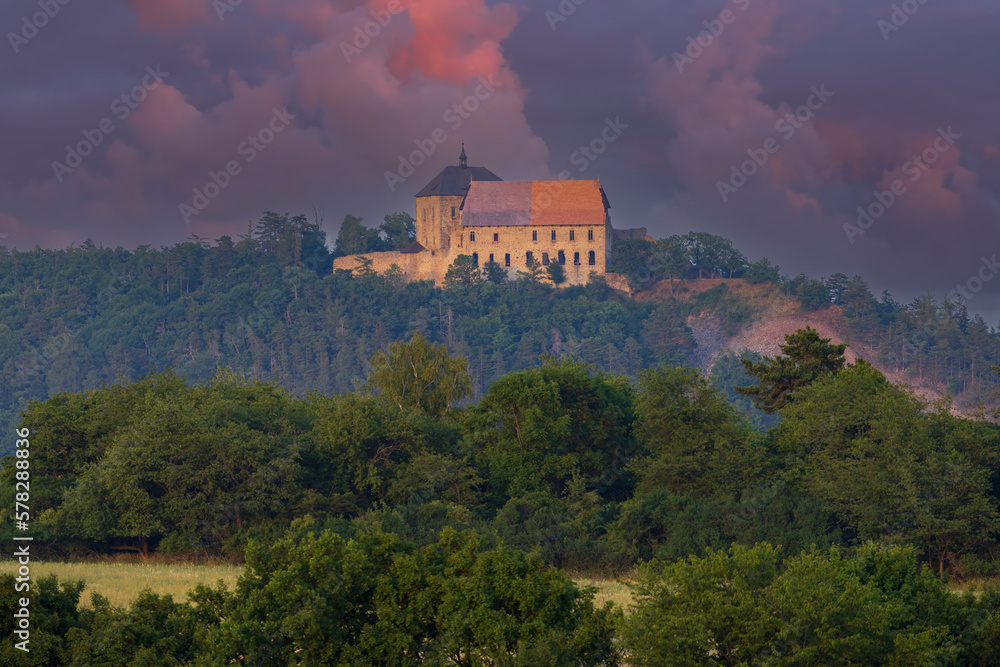 Tocnik castle, Middle Bohemia, Czech Republic