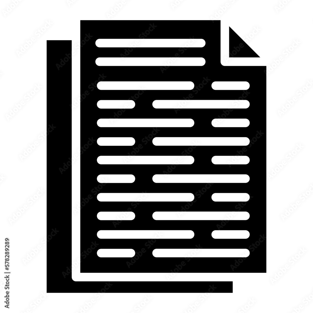 Vector Design Documents Icon Style Vector Design Documents Icon Style