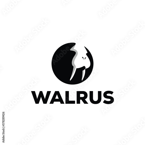 walrus head logo design inspiration