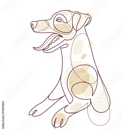 Adorable and playful Jack R...
