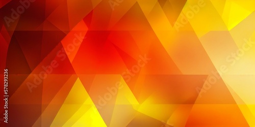 Schöner abstrakter Hintergrund in Orange für Drucksachen und Webdesign. ai generativ