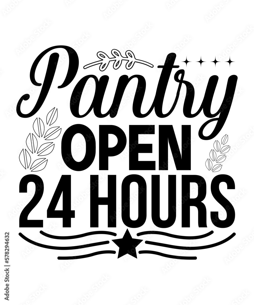 Vetor de Pantry open 24 hours SVG, farm svg bundle, farmhouse svg