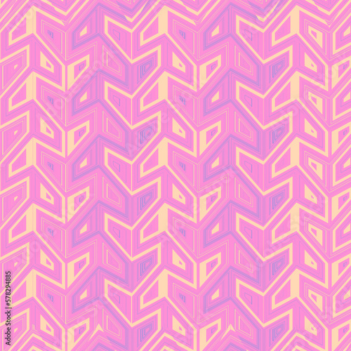Pink geometric pattern.
Seamless geometric pattern.