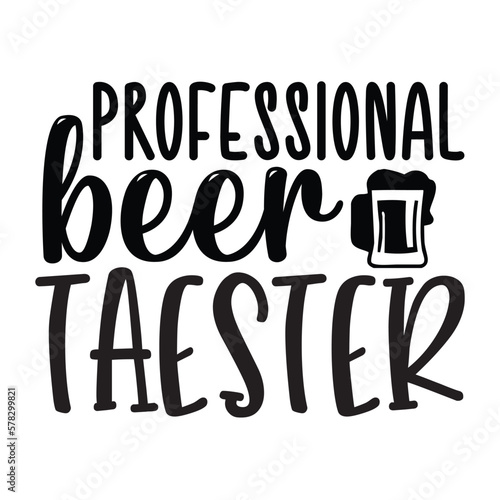 Professional beer taster