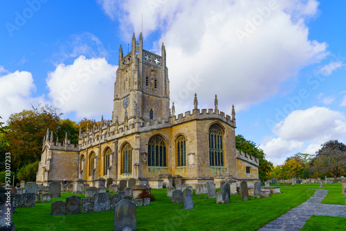 St Mary Church, in Fairford, the Cotswolds photo