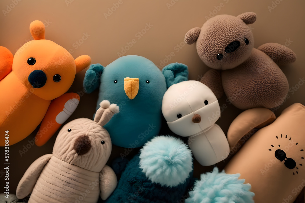 Kids plush toys Generative AI Kids plush toys Generative AI