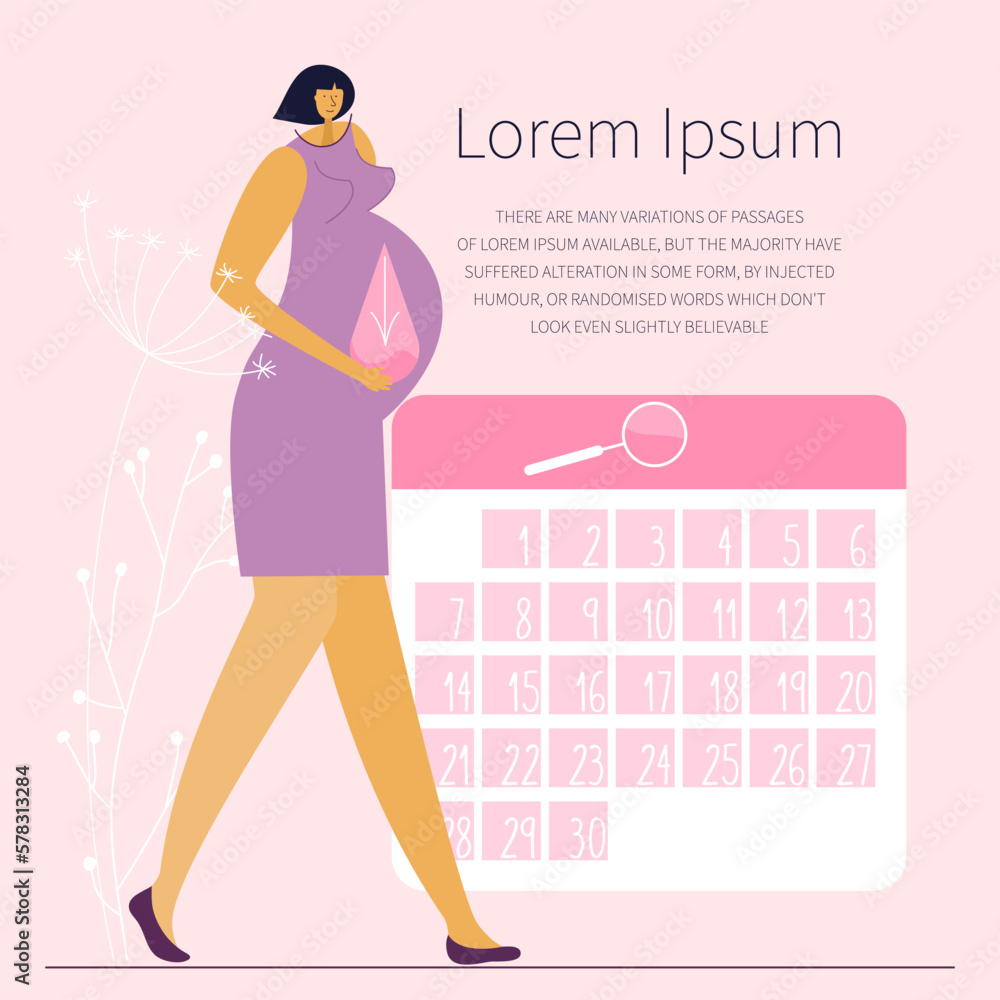 The pregnant woman has not menstruation. New mom often has discomfort, back pain. Pregnancy has the symptoms. Pregnancy calendar. The pregnant woman has not menstruation. New mom often has discomfort, back pain. Pregnancy has the symptoms. Pregnancy calendar.