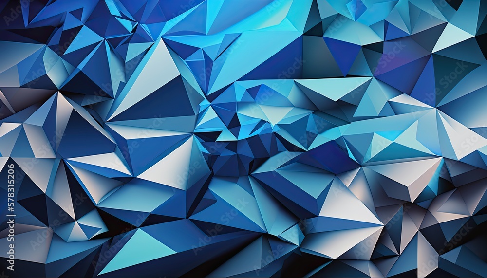 Obraz premium abstract blue background Generative Ai