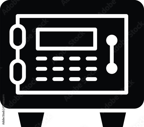 Safe box Vector Icon Design Illustration