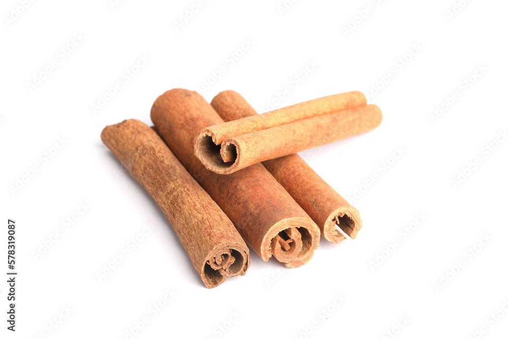Cinnamon sticks isolated on white
Cinnamon sticks isolated on white