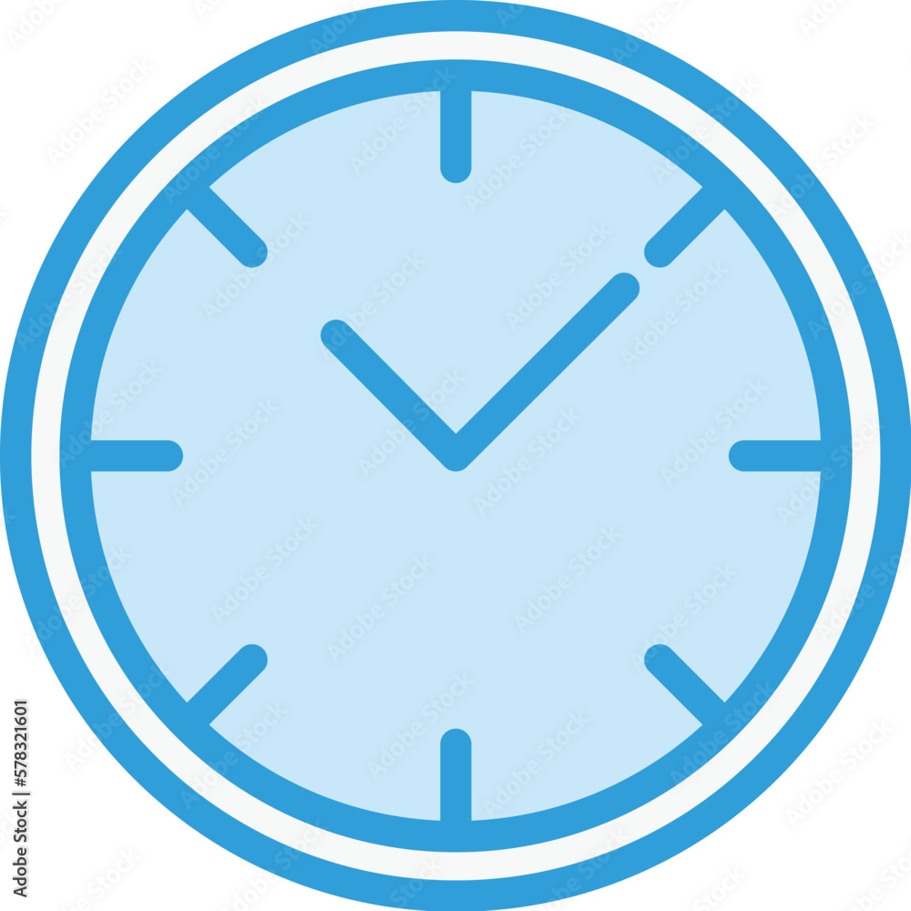 Clock Vector Icon Design Illustration Clock Vector Icon Design Illustration