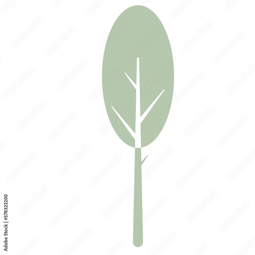 Flat Tree Green Environment Nature Monotone Collection Set Flat Tree Green Environment Nature Monotone Collection Set
