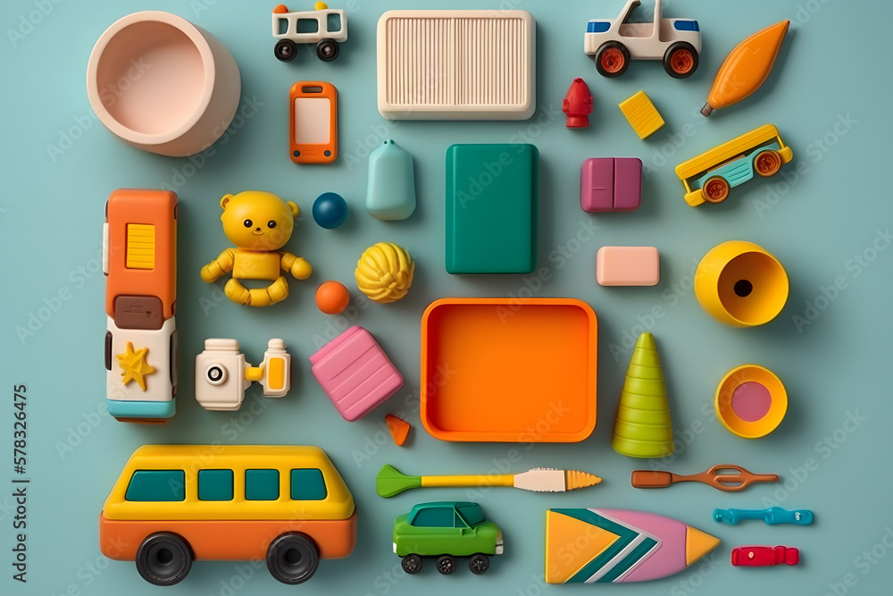 Educational toys for children. Generative AI Educational toys for children. Generative AI