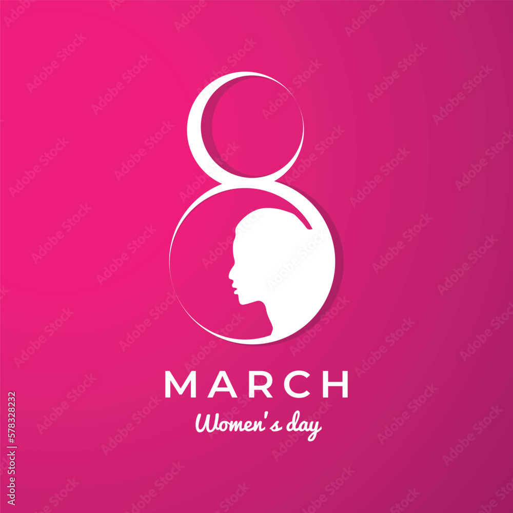Happy Women's Day 8 March element Illustration template design
Happy Women's Day 8 March element Illustration template design