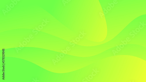 Liquid wave abstract green background with a modern and trendy theme