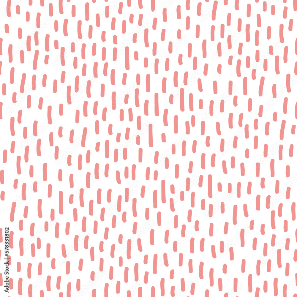 Abstract spotted seamless pattern in pastel colors. Background with pink brush strokes. Vector hand-drawn illustration. Perfect for decorations, wallpaper, wrapping paper, fabric. Abstract spotted seamless pattern in pastel colors. Background with pink brush strokes. Vector hand-drawn illustration. Perfect for decorations, wallpaper, wrapping paper, fabric.