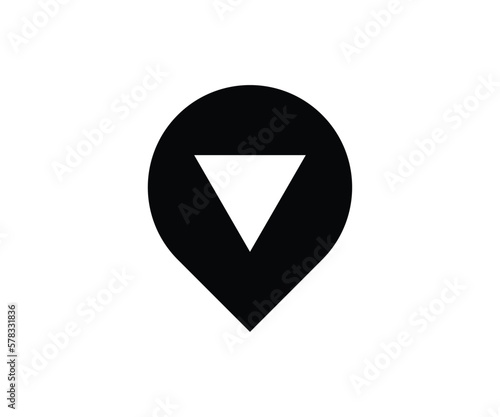Free Download Location icon simple design vector tamplate - GFXLoad