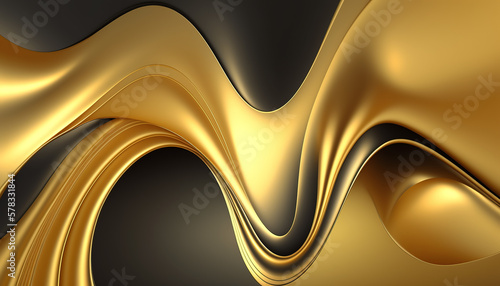 gold  wave  design  vector  orange  illustration  wallpaper  light  gold  line  art  pattern  texture  backdrop  yellow  curve  space  color  backgrounds  swirl  shape  technology  lines  flow  golden