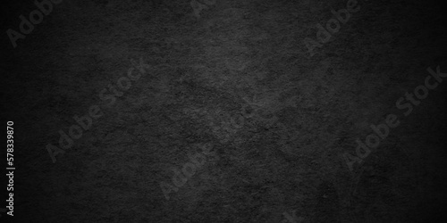 Black texture chalk board and black board background. stone concrete texture grunge backdrop background anthracite panorama. Panorama dark grey black slate background or texture.