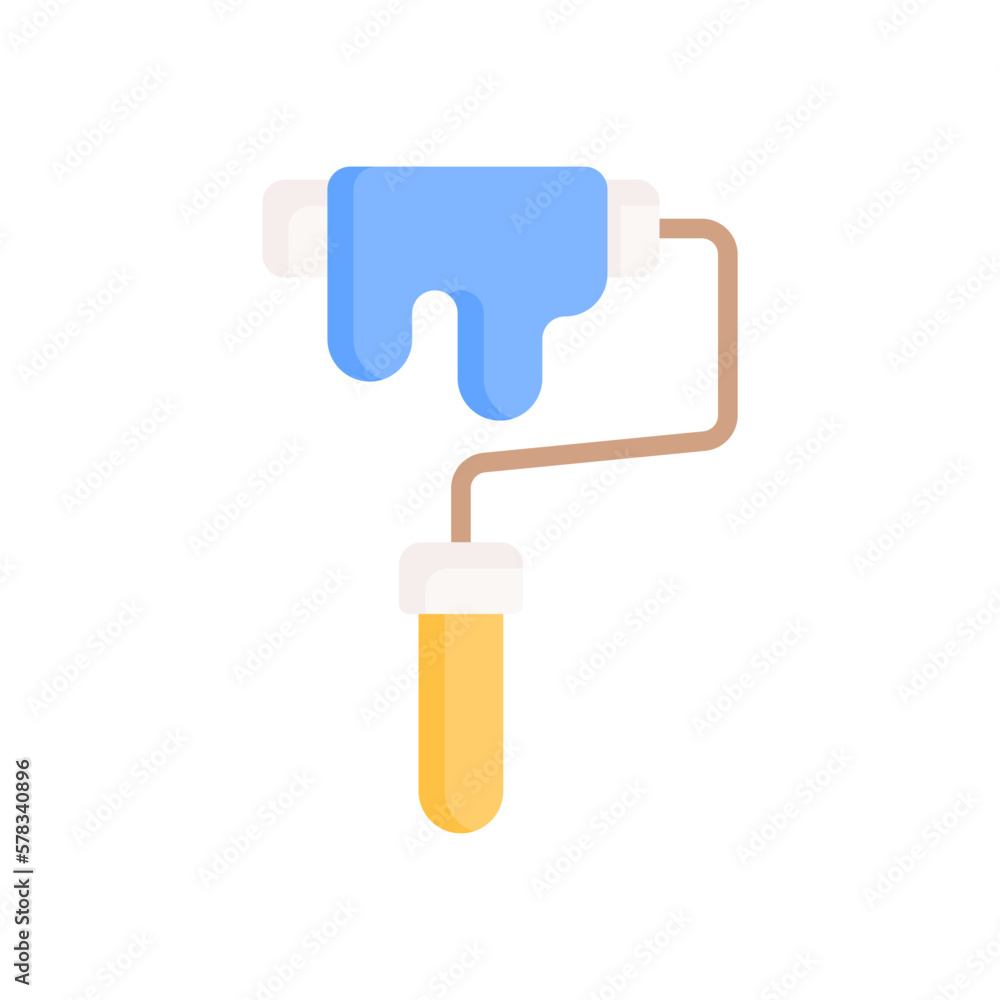 paint roller icon for your website design, logo, app, UI. paint roller icon for your website design, logo, app, UI.