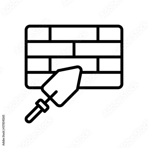 wall icon for your website design, logo, app, UI. 