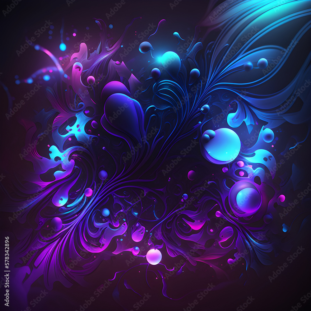 abstract galaxy illustration, multicolor abstract backdrop with neon lights, colorful neon light background, gradient of neon, - AI Generative abstract galaxy illustration, multicolor abstract backdrop with neon lights, colorful neon light background, gradient of neon, - AI Generative