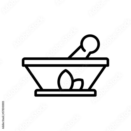 mortar icon for your website design, logo, app, UI. 
