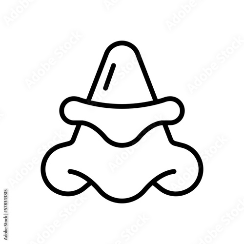 blackhead icon for your website design, logo, app, UI. 