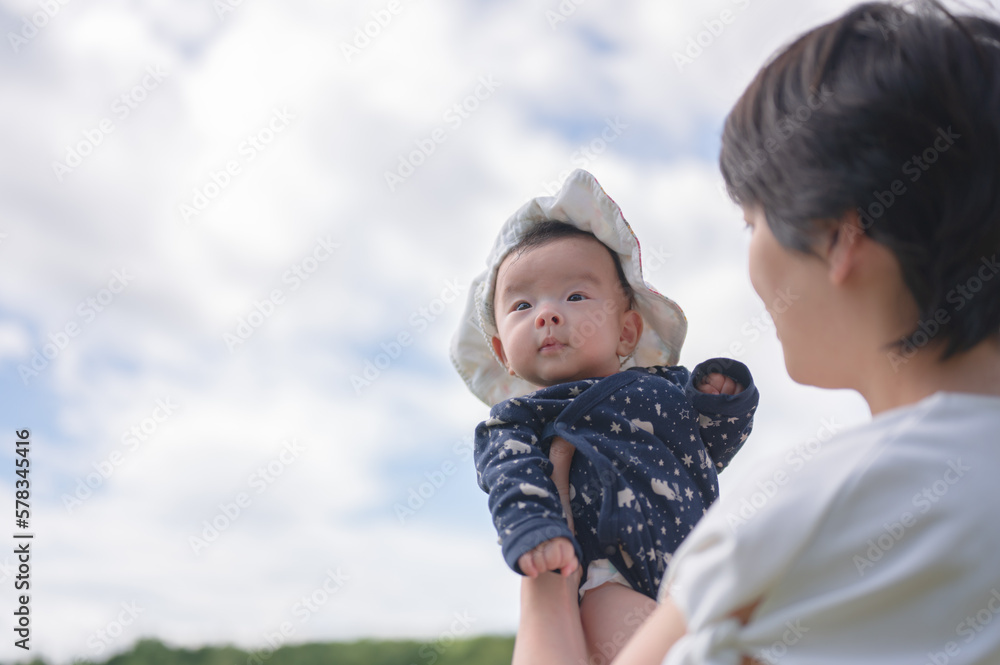 Fototapeta premium 暖かい日の公園