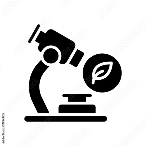 microscope icon for your website design, logo, app, UI. 