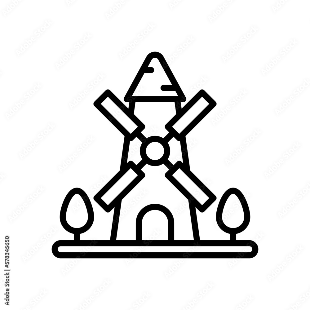 windmill icon for your website design, logo, app, UI. windmill icon for your website design, logo, app, UI.