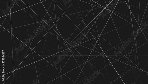 Abstract dark background of intersecting lines in gray colors. Vector illustrator