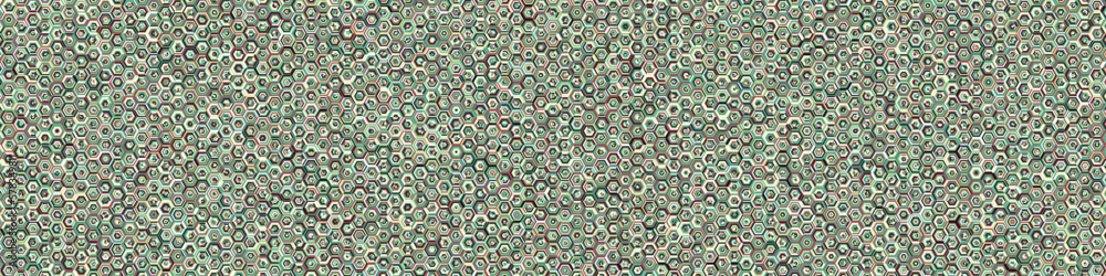 Hexagonal Maze pattern abstract illustration Hexagonal Maze pattern abstract illustration