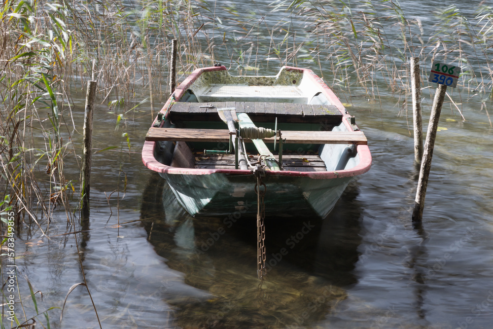 boat in lake