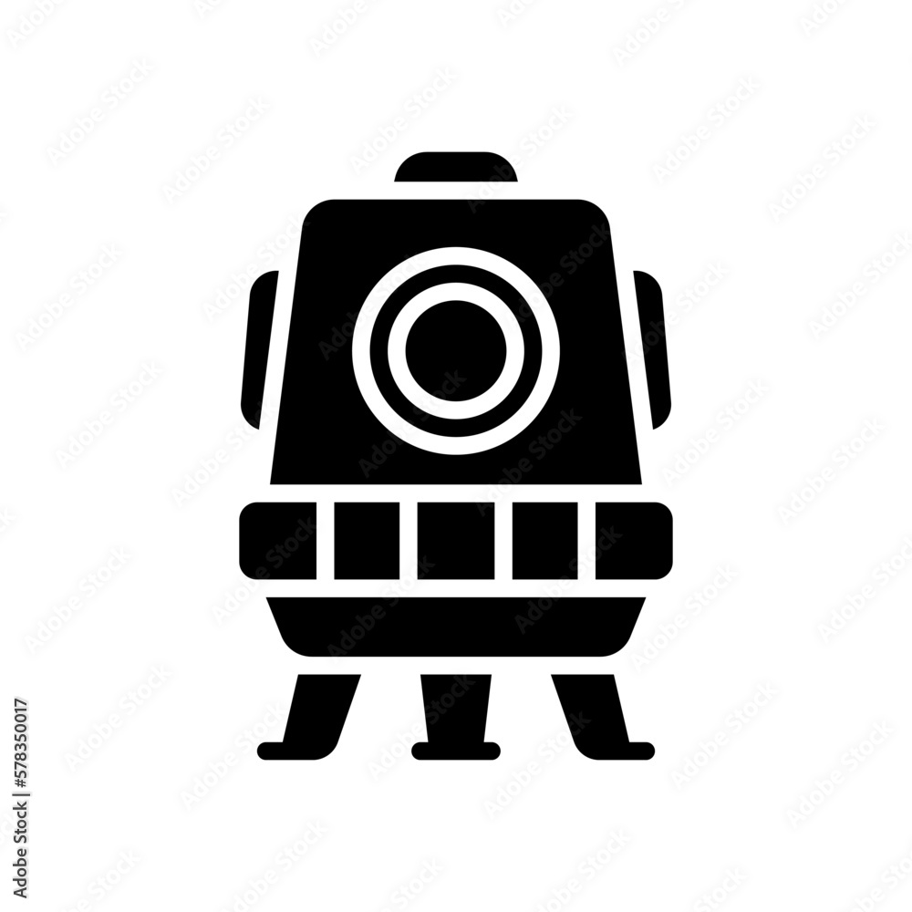 Fototapeta premium space capsule icon for your website design, logo, app, UI.