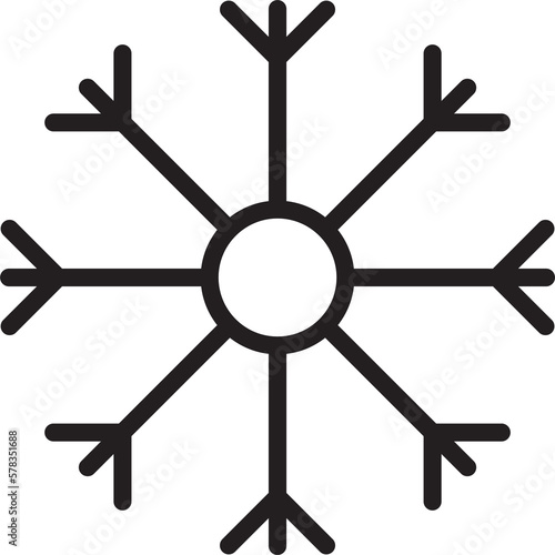 Snowflake icon clip art