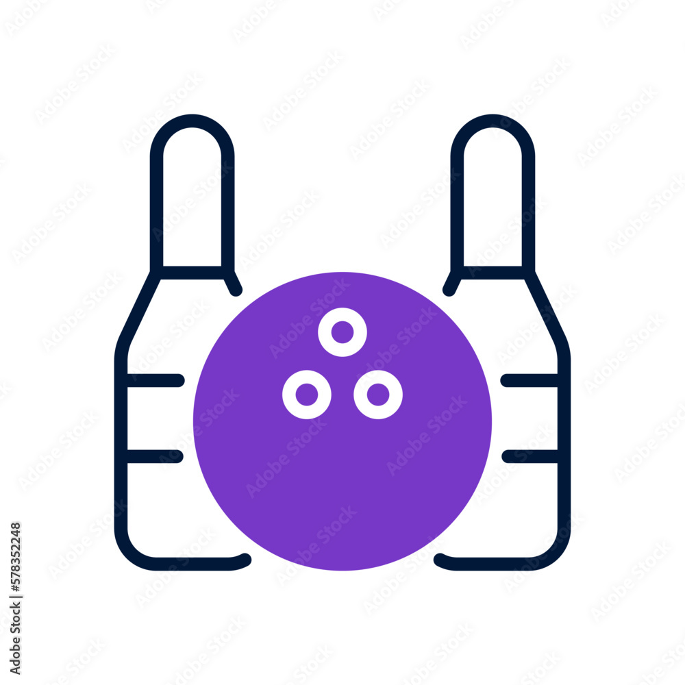 bowling icon for your website design, logo, app, UI. bowling icon for your website design, logo, app, UI.