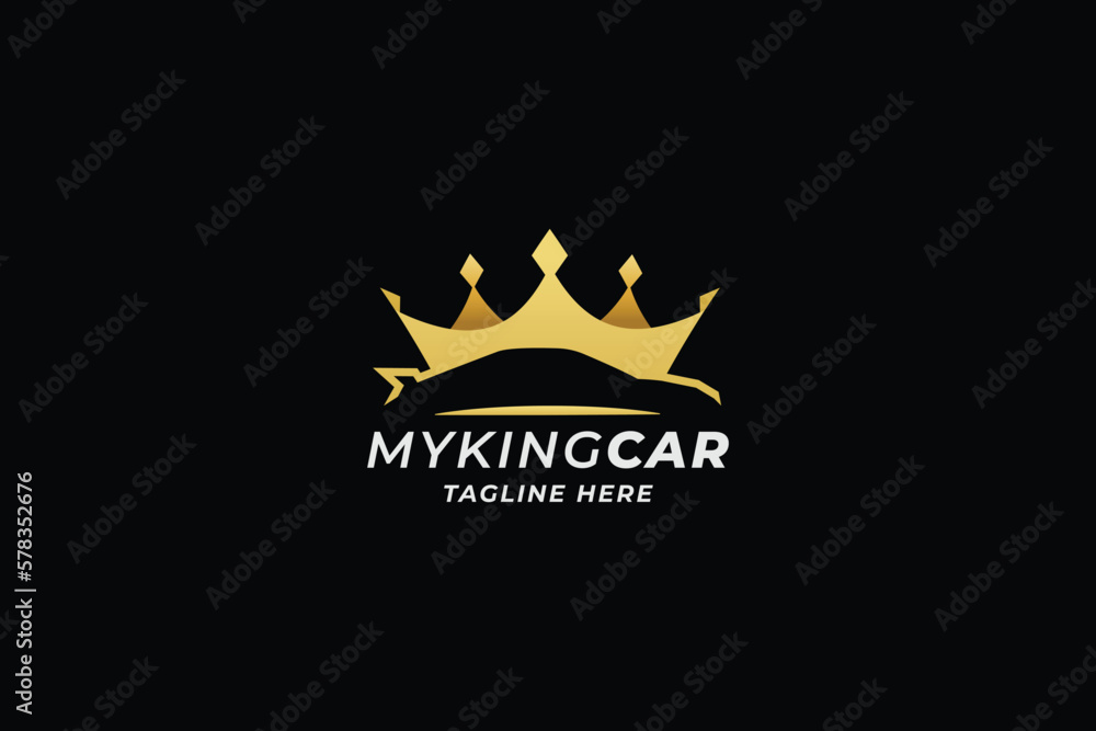 My King Car Logo Pro Template
