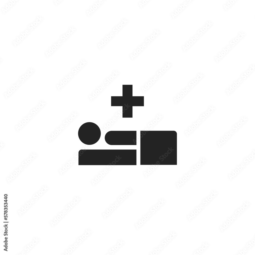 Obraz premium Hospital - Pictogram (icon) 